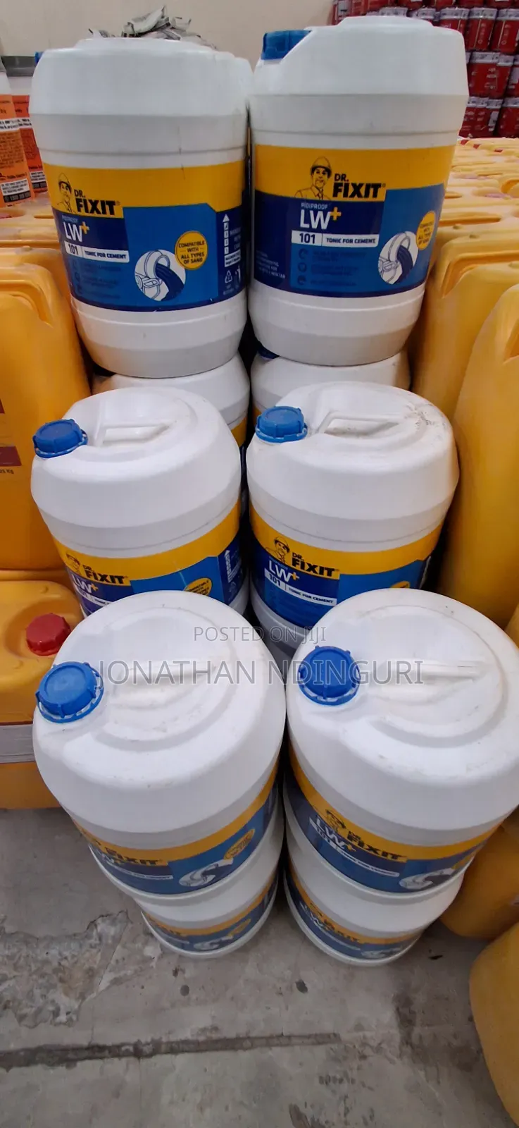 Dr. Fixit Lw+101 – Concrete Waterproofing Admixture