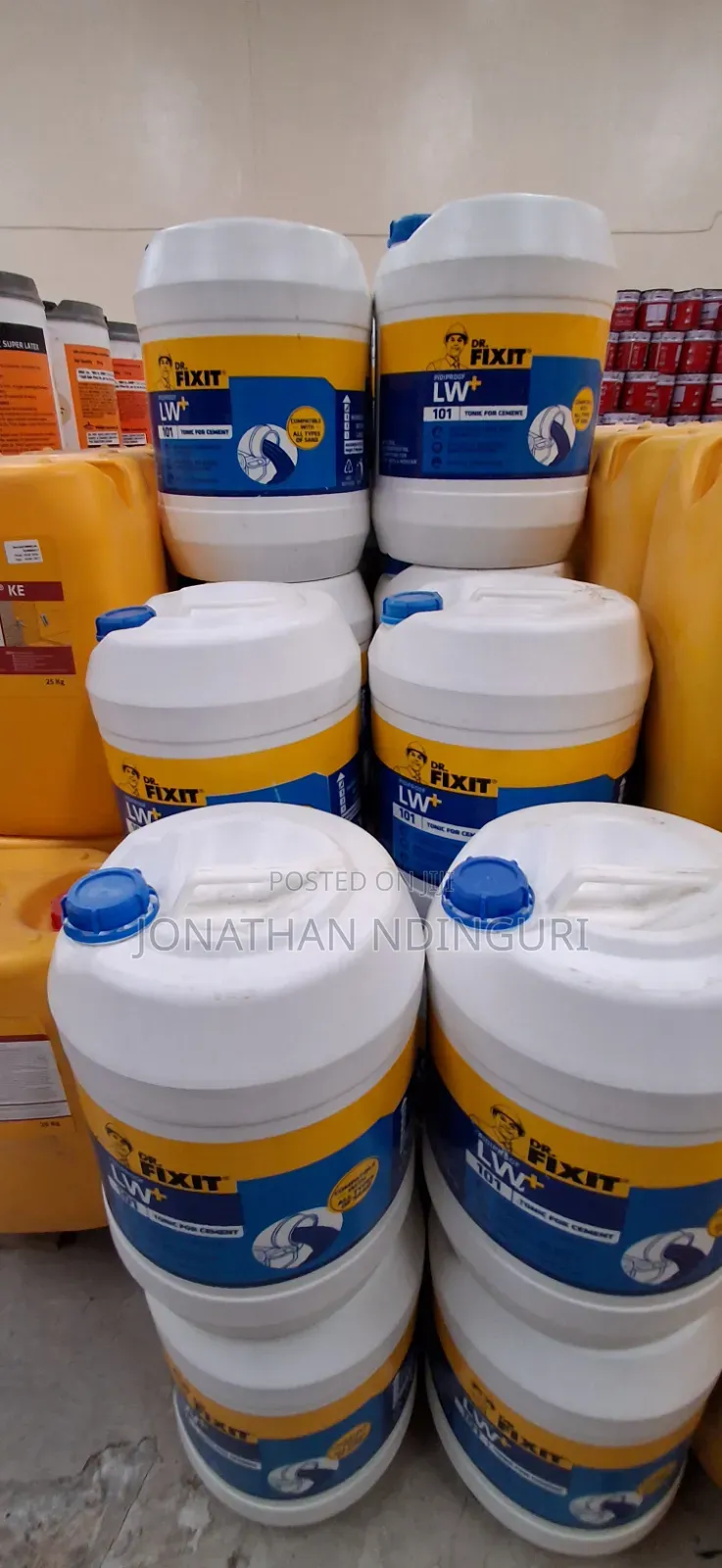 Dr. Fixit Lw+101 – Concrete Waterproofing Admixture