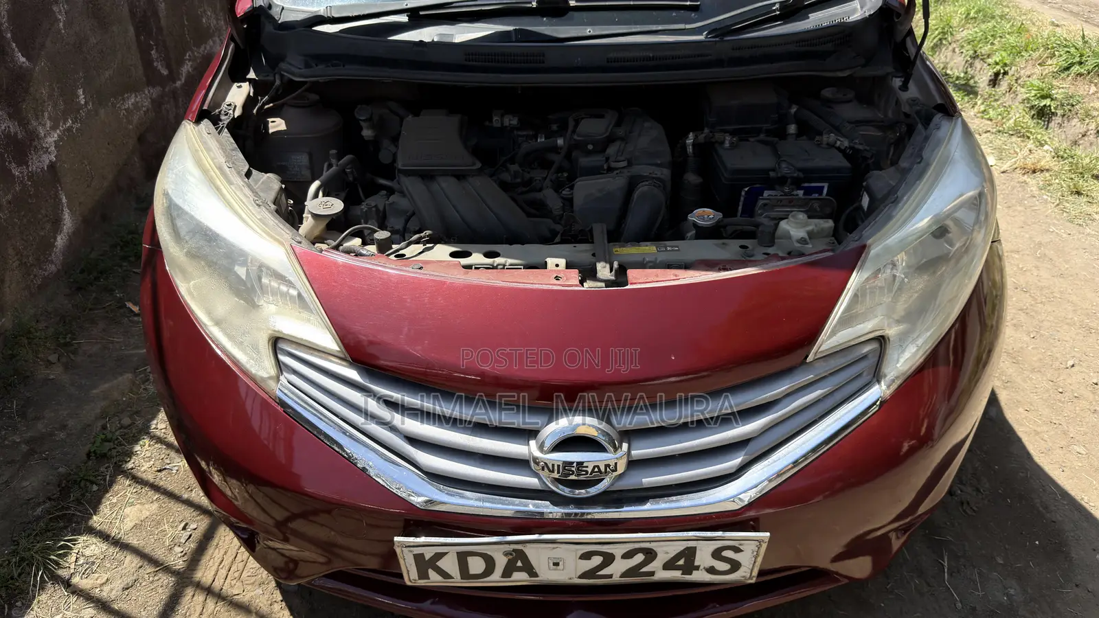 Nissan Note 1.2 Petrol 2013 Maroon