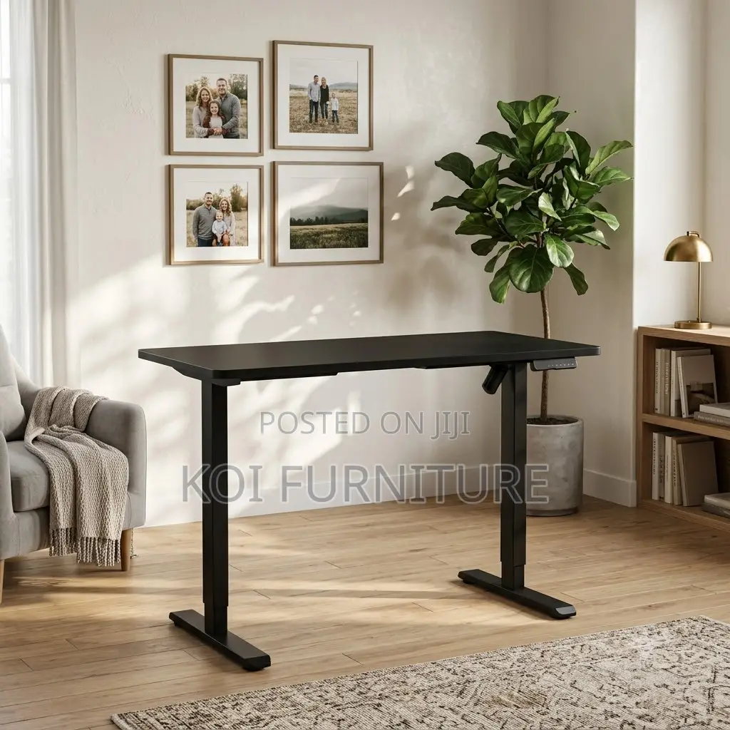 Office Desk; 1200mm Ergonomic Flexo Adjustable Home Office Gaming Desk