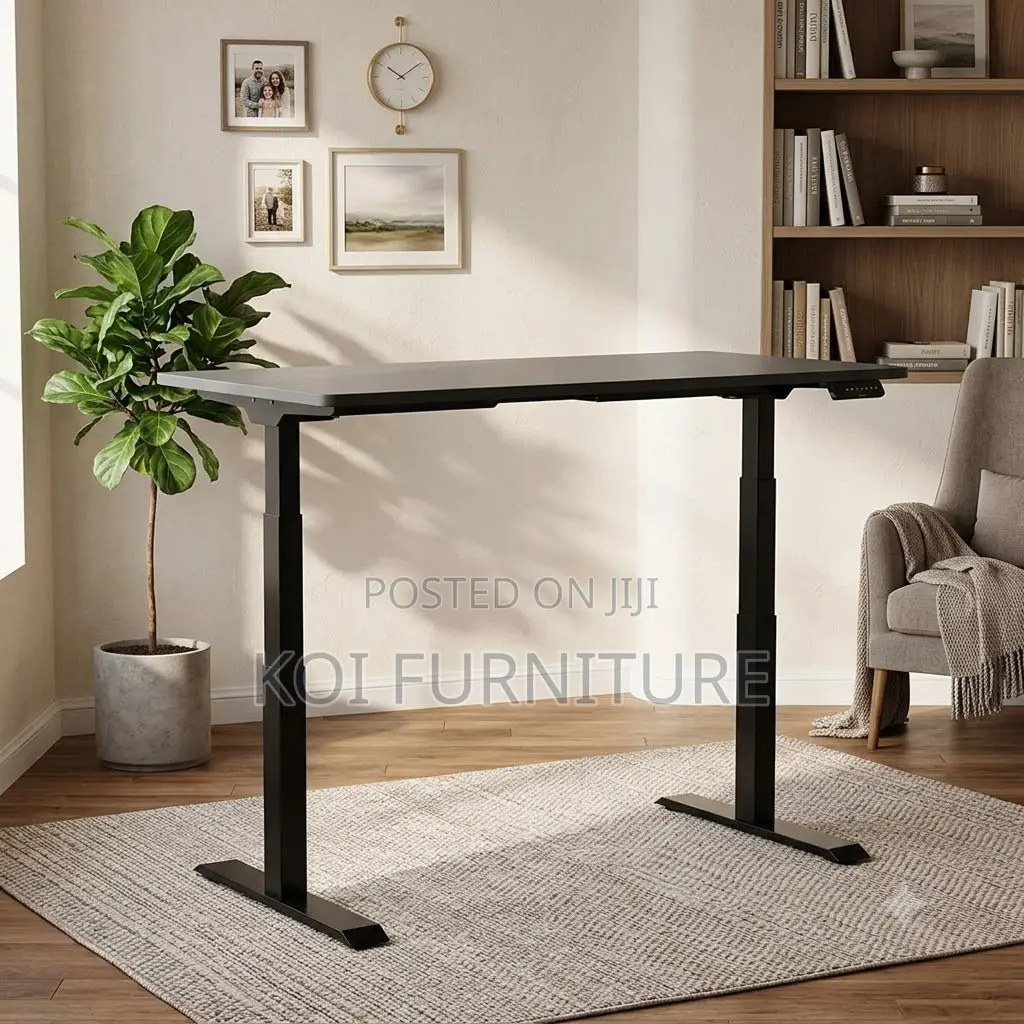 Office Desk; 1200mm Ergonomic Flexo Adjustable Home Office Gaming Desk