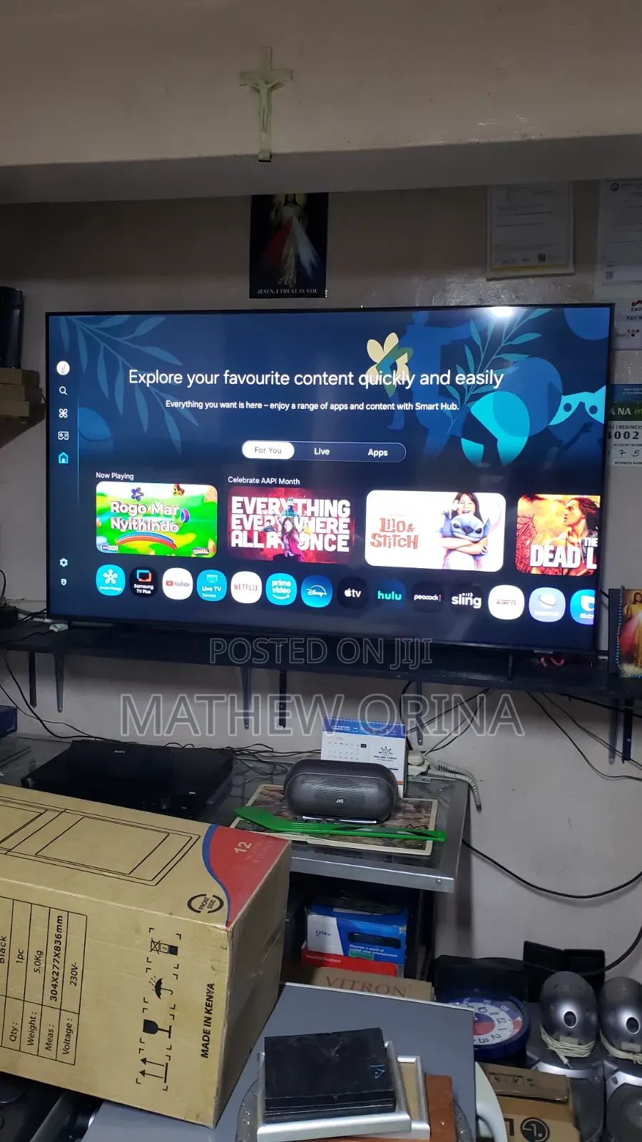 Samsung 65 Crystal Uhd Tv