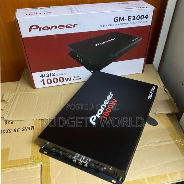 Pioneer Ge-1004 Advanced Car Audio Amplifier for Powerful Sound