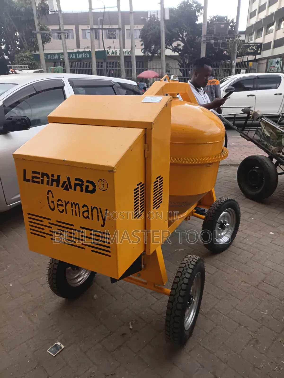 350l Lenhard Germany Diesel Concrete Mixer