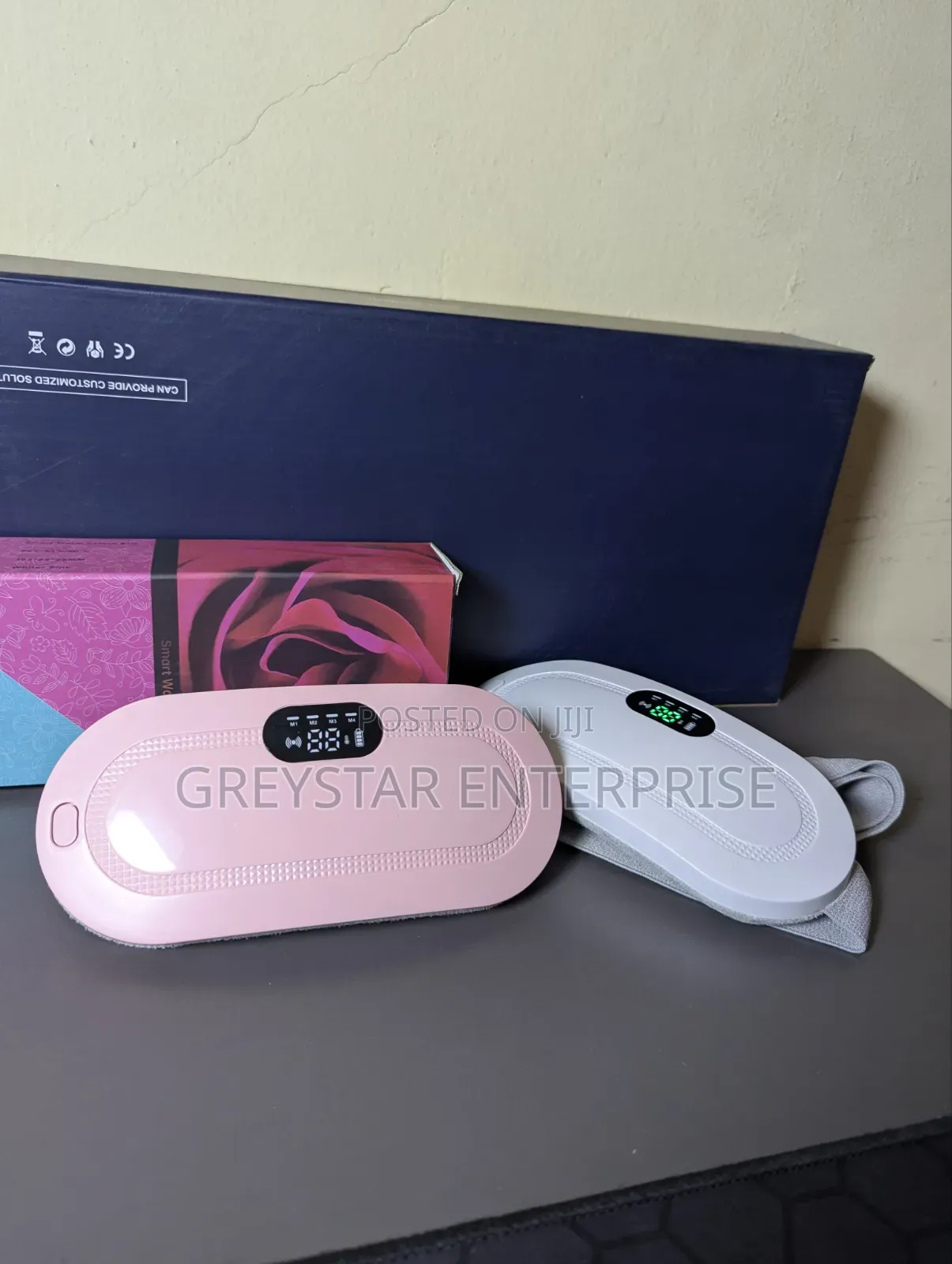 Menstrual Heating Pad Waist Wrap Belt Rechargeable Cramps Pain Relief