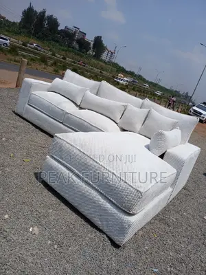 Modern Haven Beige Color Lseat