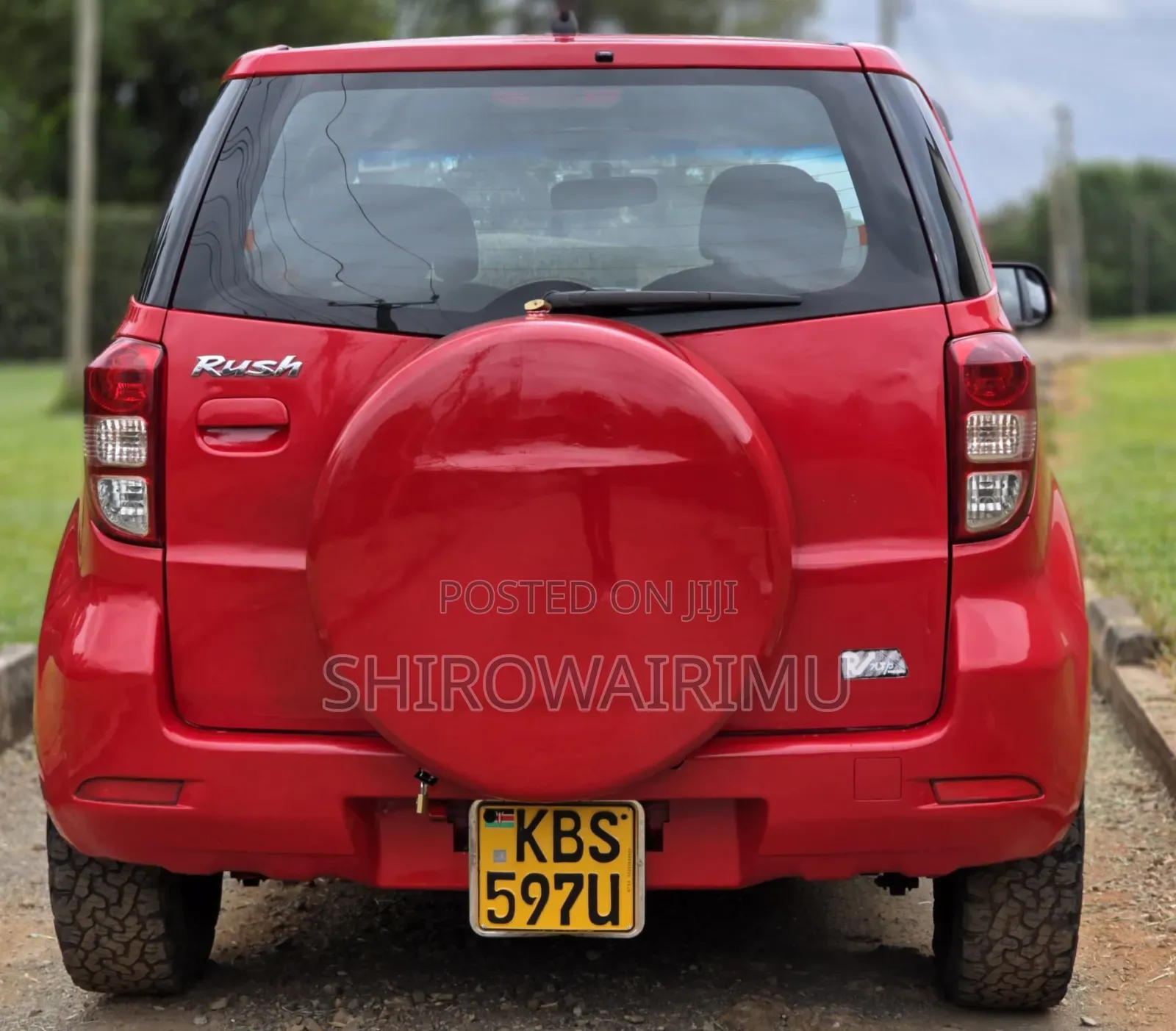 Toyota Rush 2006 Red