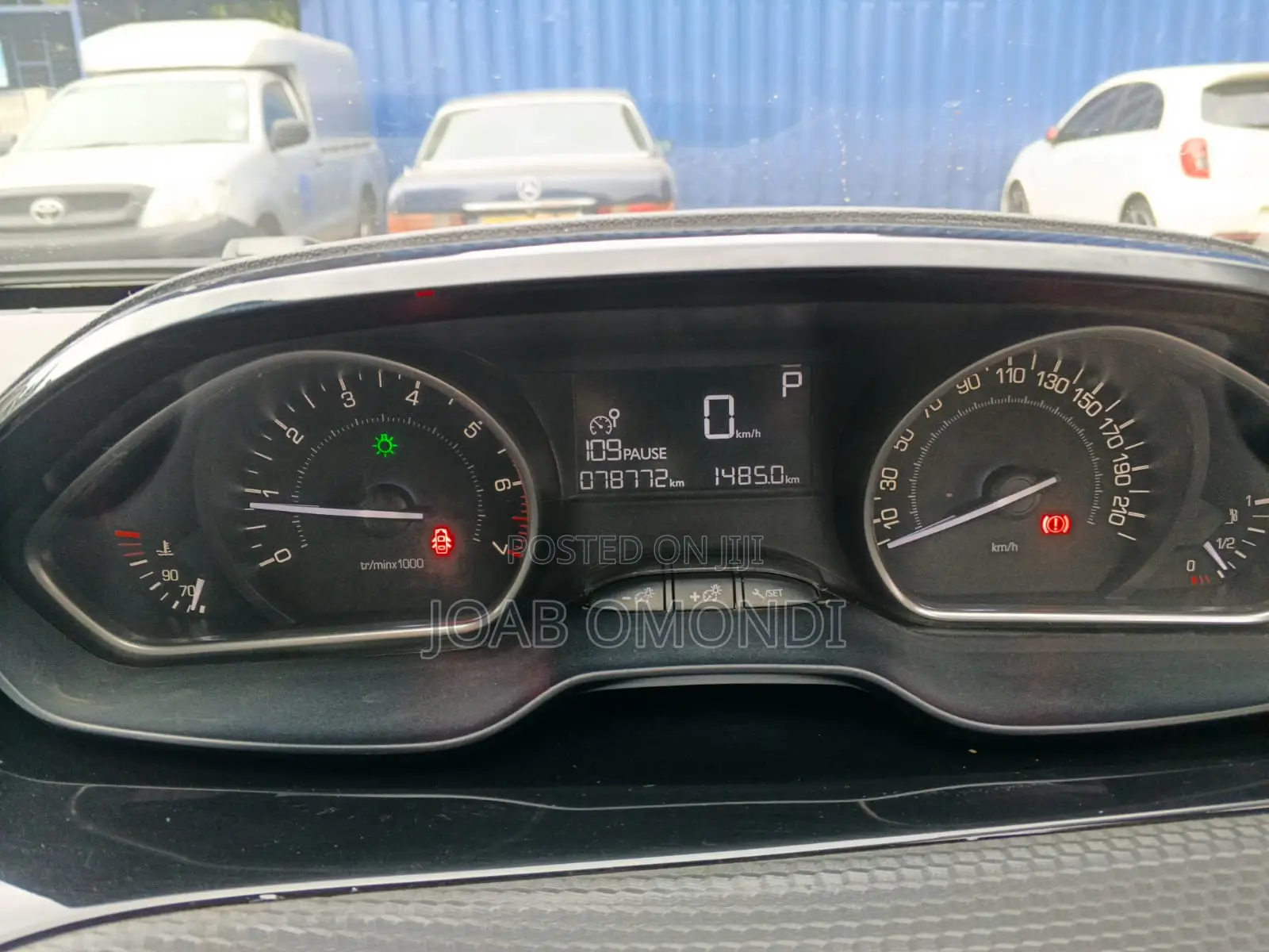 Peugeot 208 2016 Blue