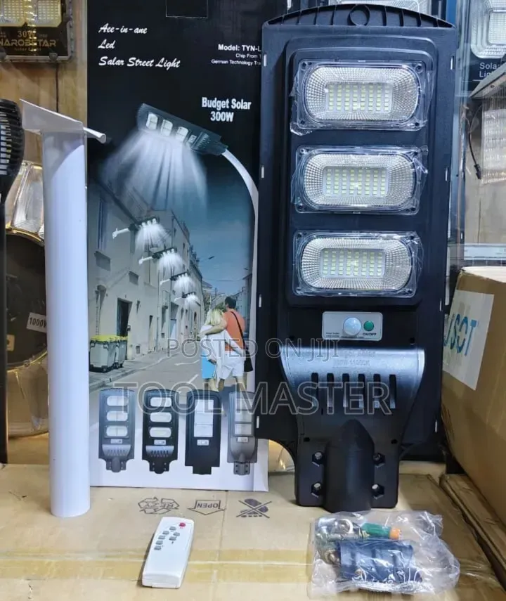 300watts Solar Street Light +Pole/300watts Budget Solar Street