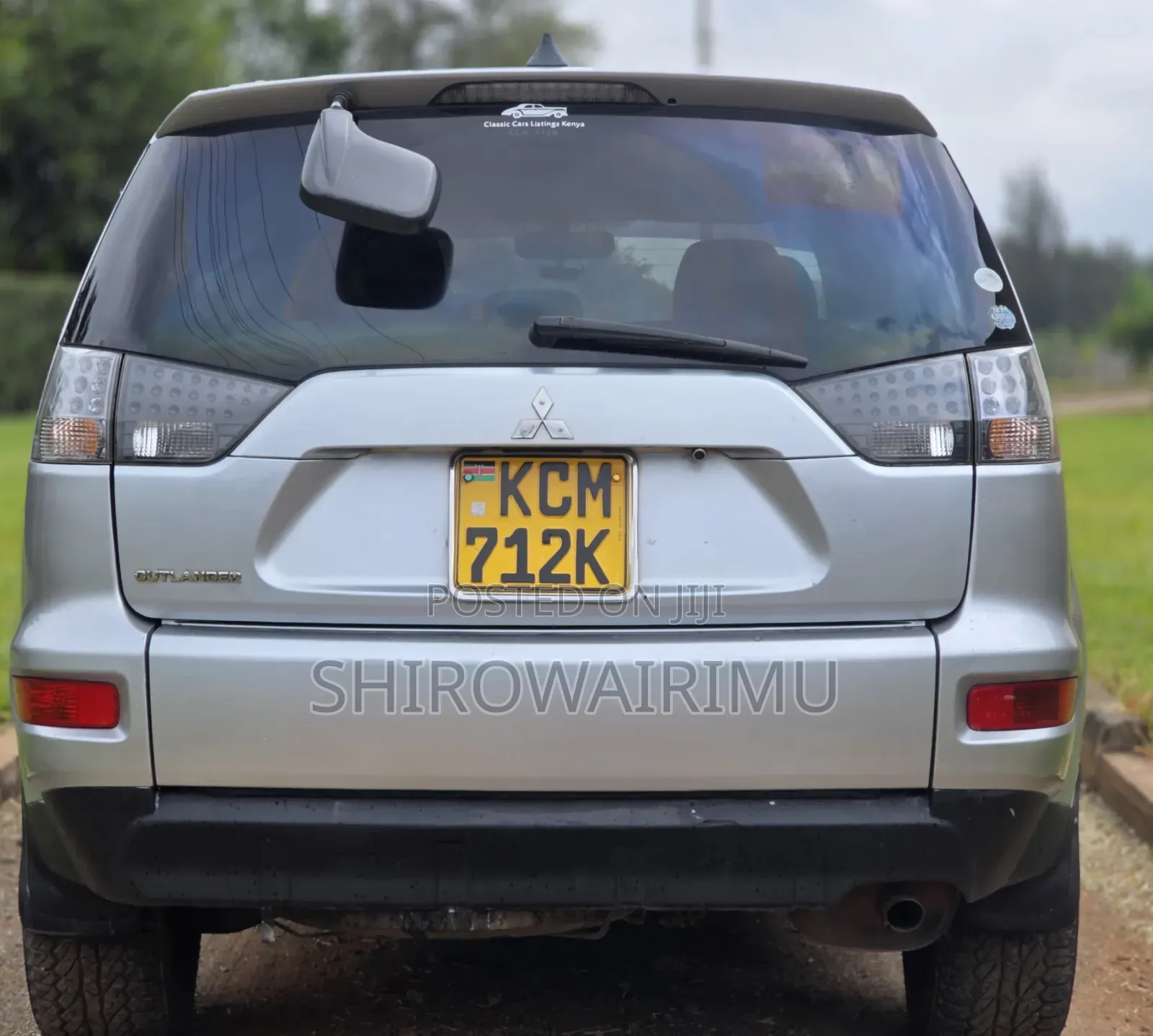 Mitsubishi Outlander 2010 Silver