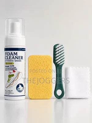 Premium Shoe Cleaning Kit – Foam Cleaner + Essentials