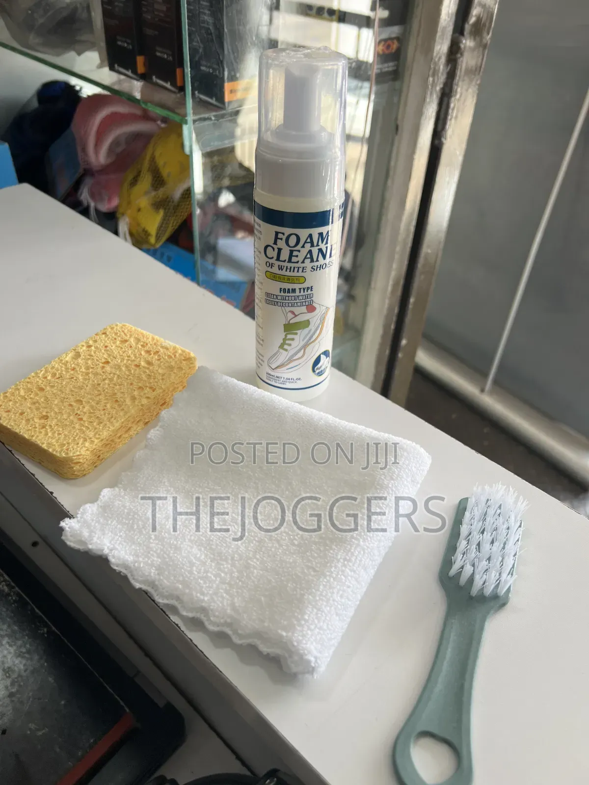 Premium Shoe Cleaning Kit – Foam Cleaner + Essentials