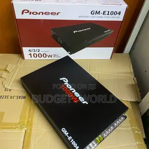 Pioneer Ge-1004 Full-Range 4-Channel Amplifier for Car Speakers