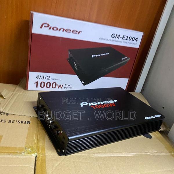 Pioneer Ge-1004 Heavy-Duty 4-Channel Amplifier for Ultimate Car Audio