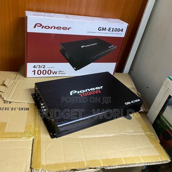 Pioneer Ge-1004 4-Channel Car Amplifier – High Power Sound Upgrade
