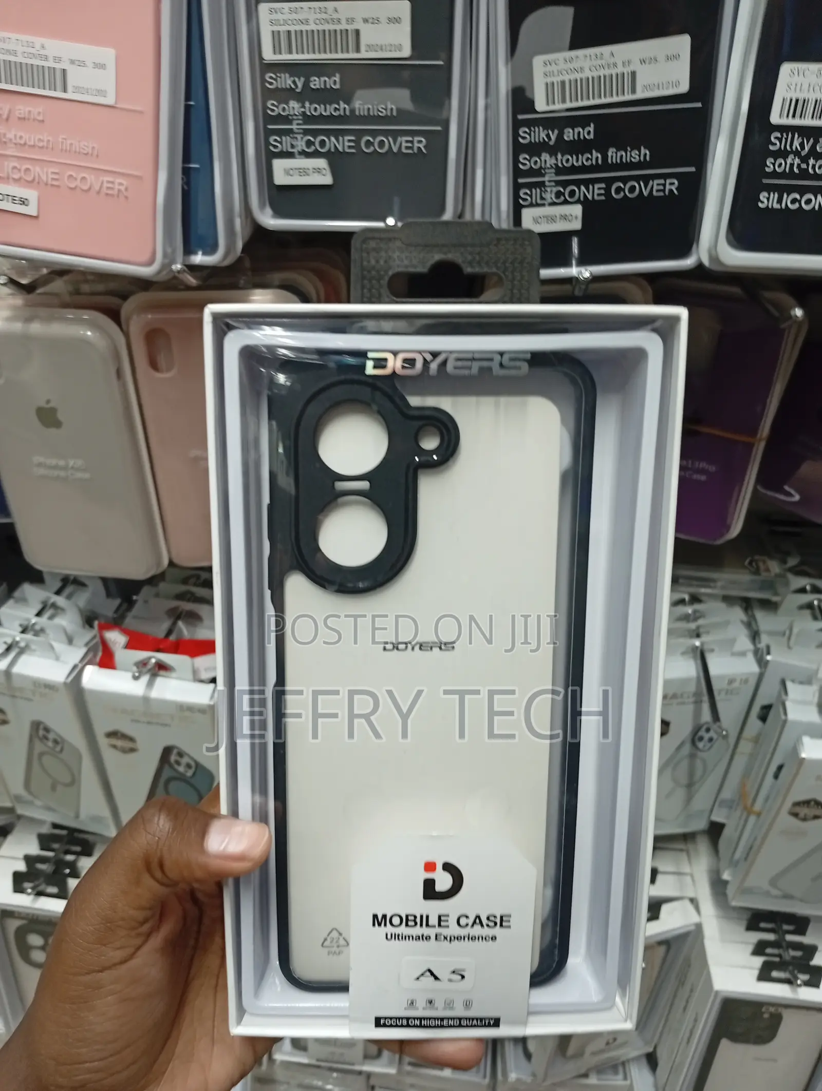 Doyers Brand Acrylic Armor Mobile Case.