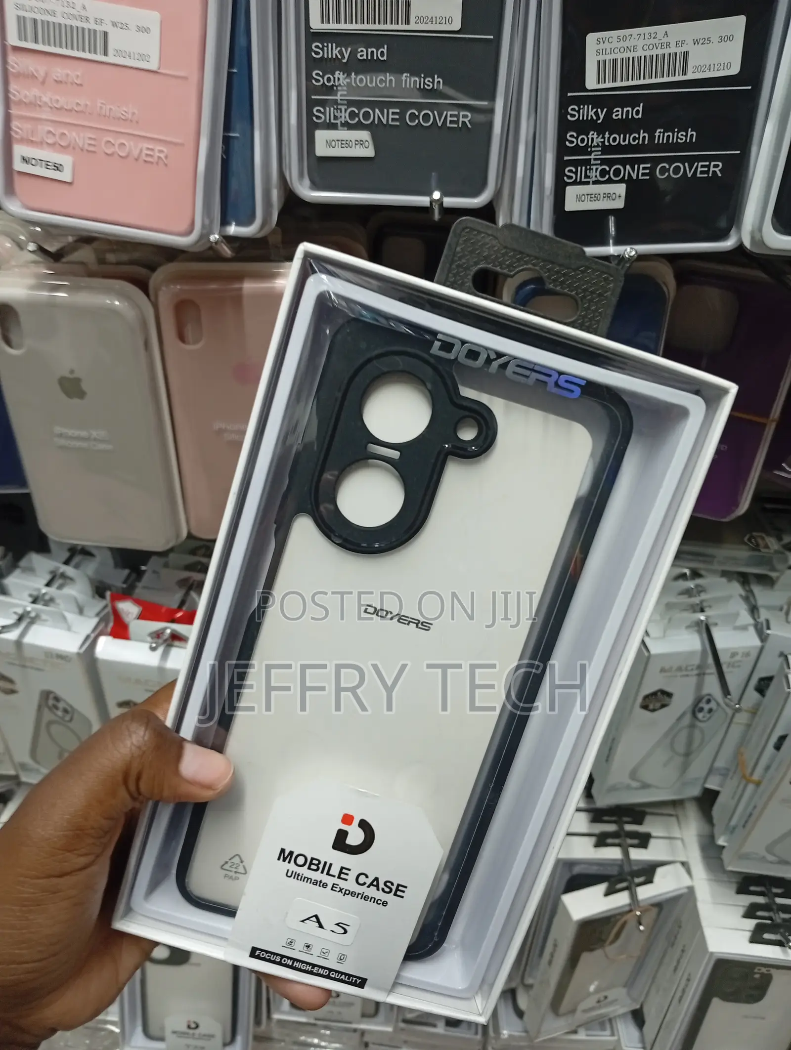 Doyers Brand Acrylic Armor Mobile Case.
