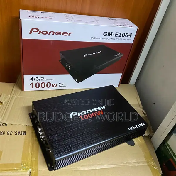 Pioneer Ge-1004 Car Stereo Amplifier – Premium Audio Performance