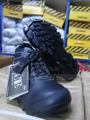 Ace Blue Safety Boots