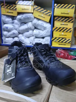 Ace Blue Safety Boots