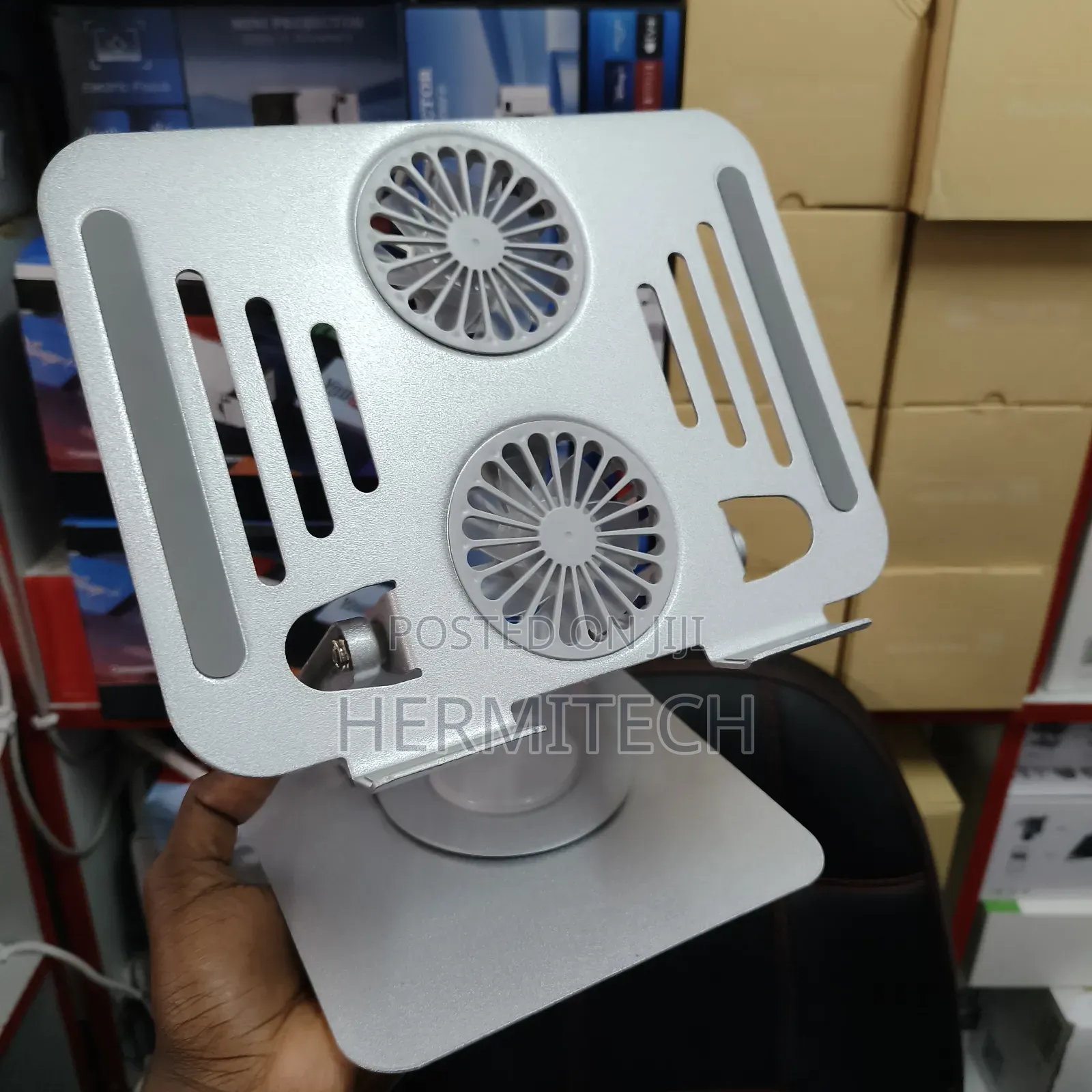 Multi Adjustable Laptop Stands Available With Dual Fans