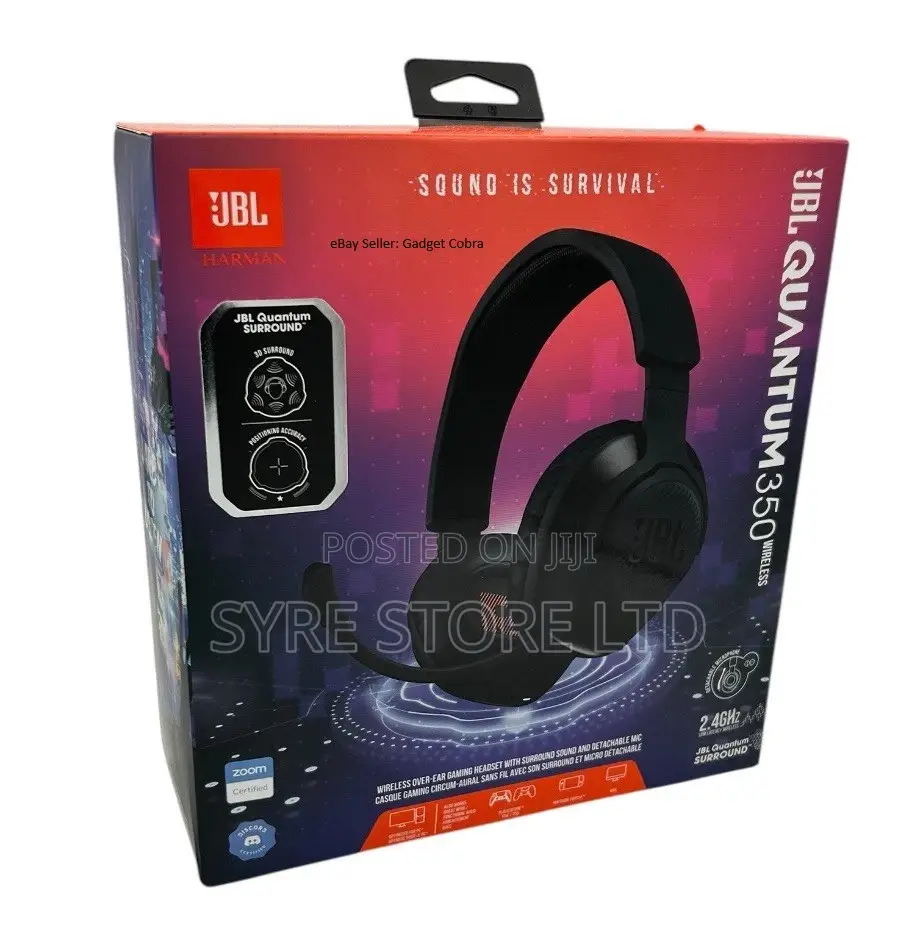 JBL Quantum 350 Gaming Wireless Headphones