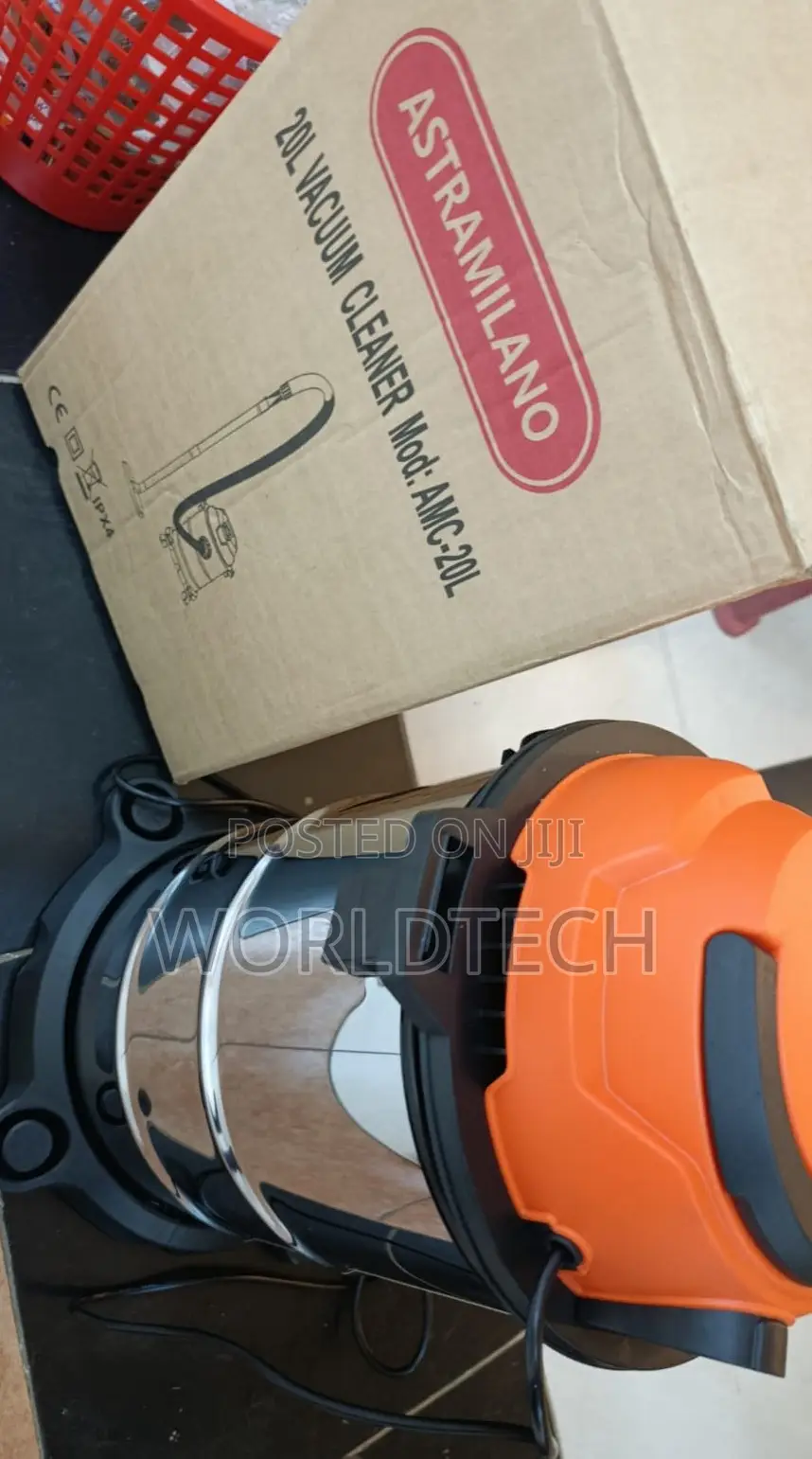 Astramilano 20l Vacuum Cleaner/20l Wet and Dry Vacuum Cleaner