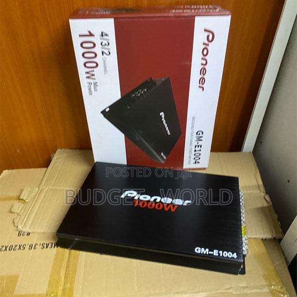 Pioneer Ge-1004 High-Fidelity Car Audio Amplifier