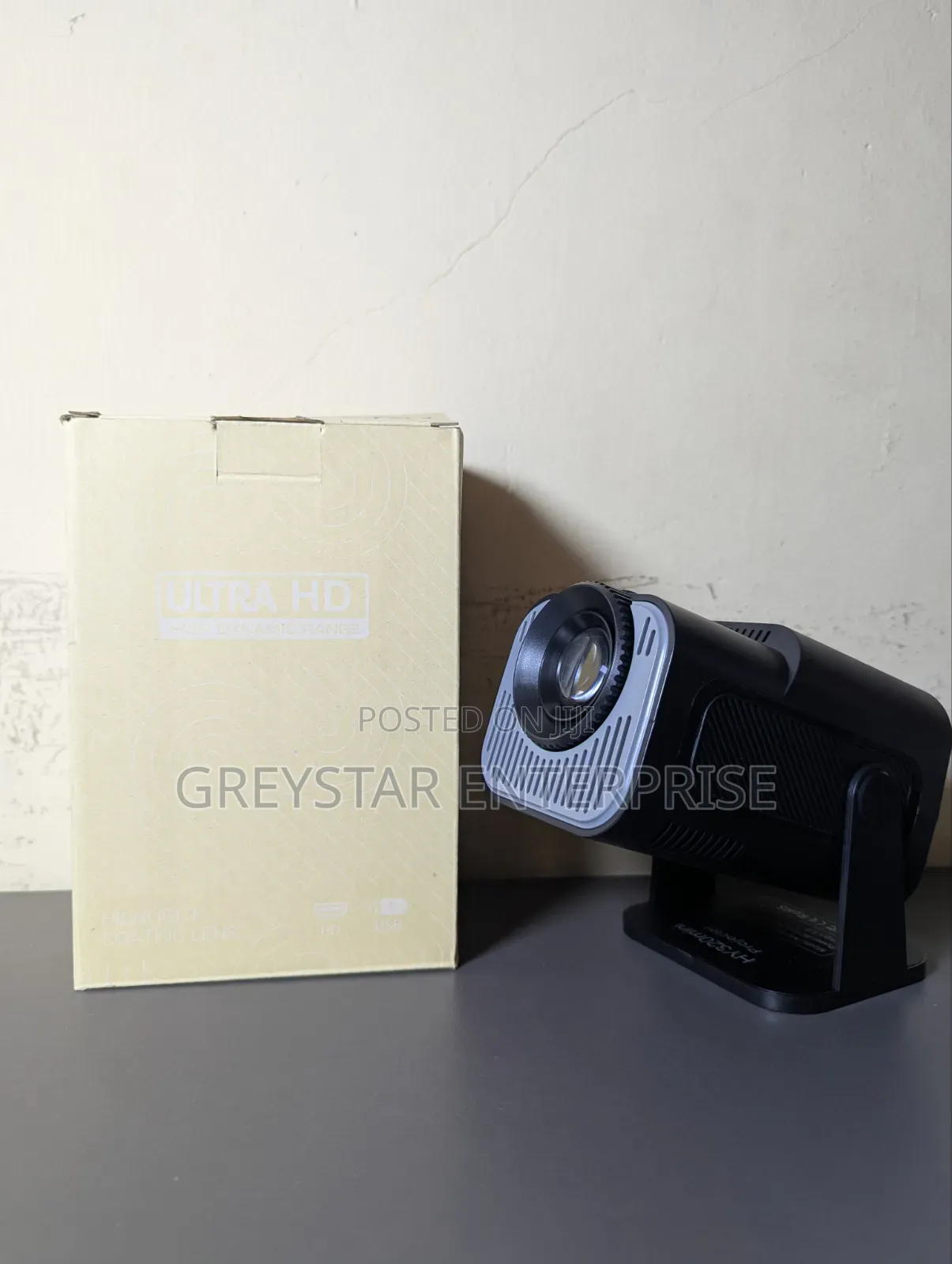 Android 13 Projector, Hy320 Mini Smart Led Projectors Hd Display Wifi