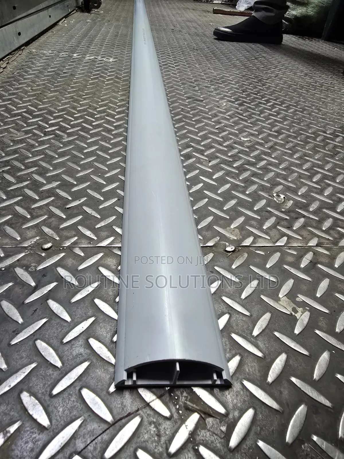 PVC Floor Trunking With Adhesive 2.8m