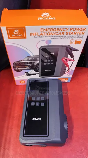 Jp-S161 Car Jump Starter Tire Inflator 30000mah