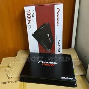 Pioneer Ge-1004 Professional 4-Channel Power Amplifier for Cars