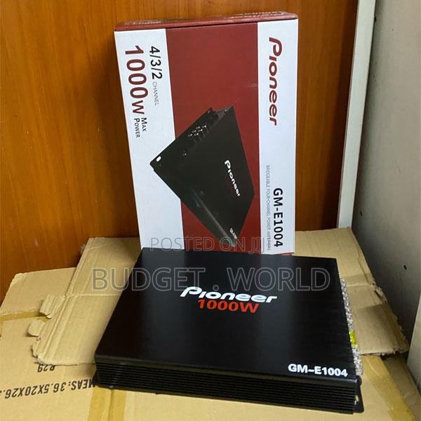 Pioneer Ge-1004 Professional 4-Channel Power Amplifier for Cars