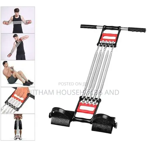 Chest Expander 3 in 1 Multi Usage 5 Detachable Chest Pull