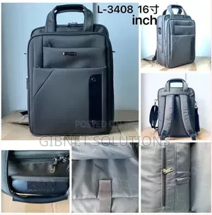 2 in 1 Laptop Bagpack Bag