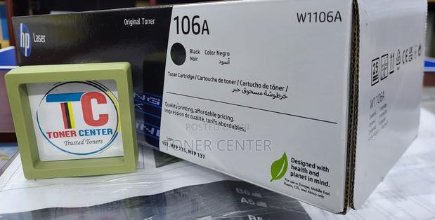 Original Hp 106a Black Toner Cartridge (W1106a)