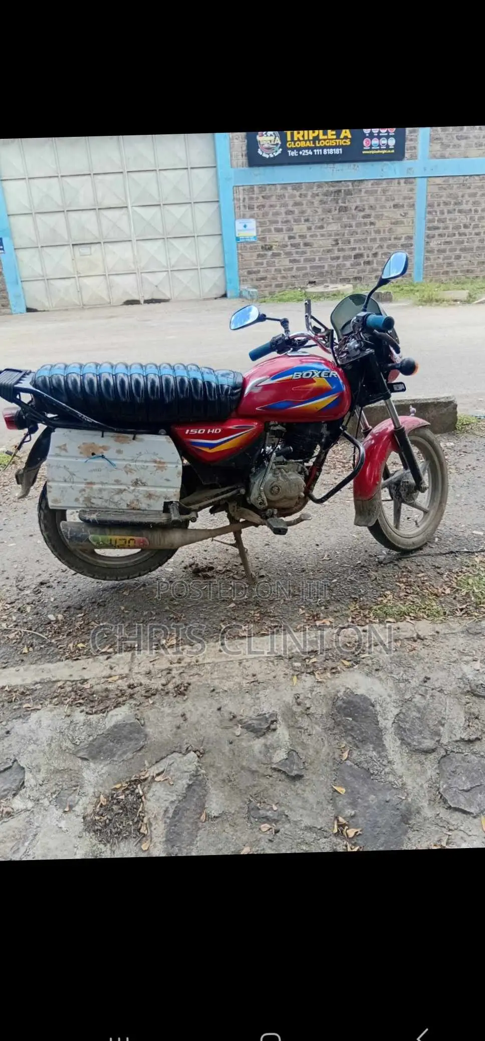 Bajaj Boxer 2024 Red