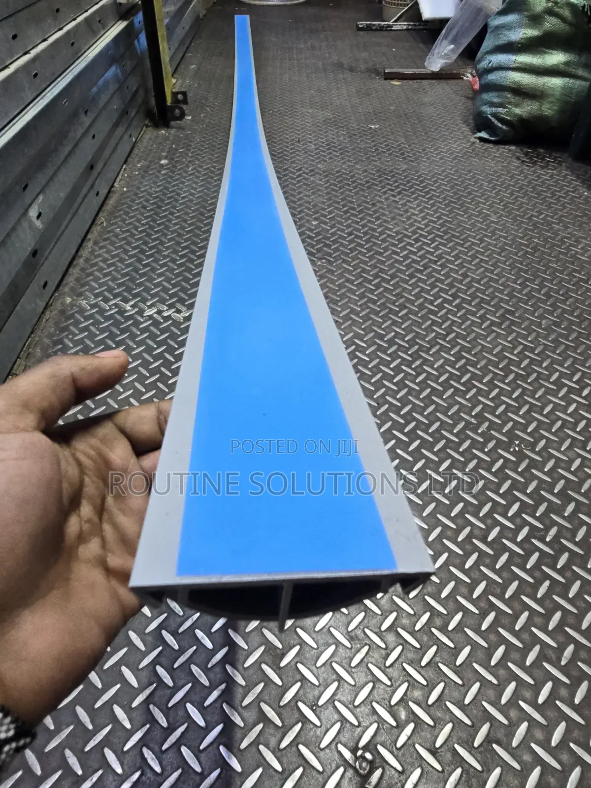PVC Floor Trunking With Adhesive 2.8m (Cable Manager)