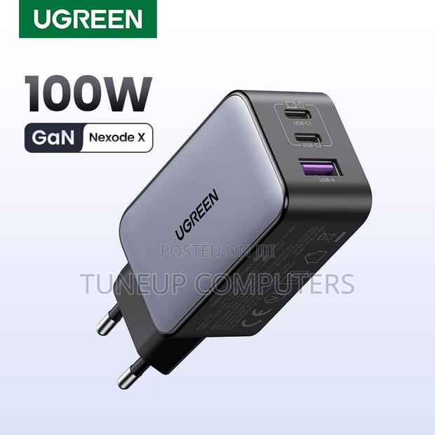 Ugreen 100w 3c1a Gan Fast Charger - thumbnail 3
