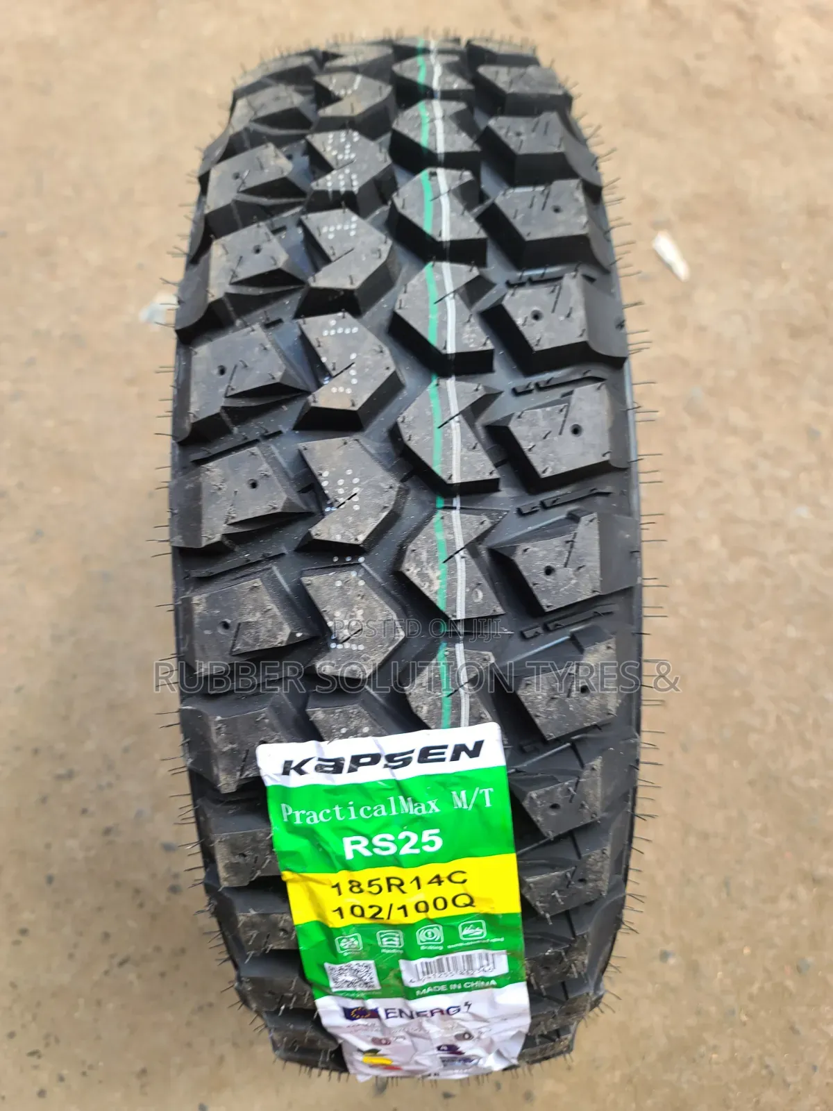 185 R14 C Kapsen Tyres Practicalmax M/T Mud-Terrain