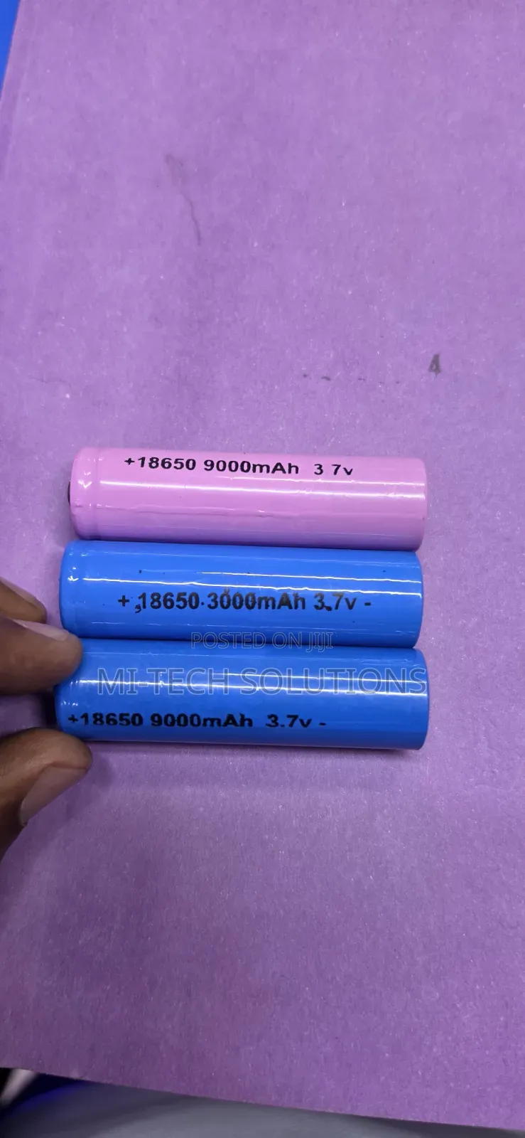 18650 3.7volts Lithium Battery