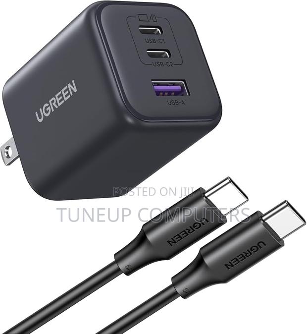 Ugreen Usb Fast Charger Uk (Black) - thumbnail 3