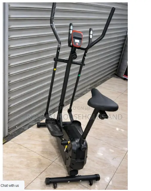 Euromax Elliptical Cross Trainer – Cardio Exercise Machine