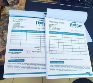 Receipt Books