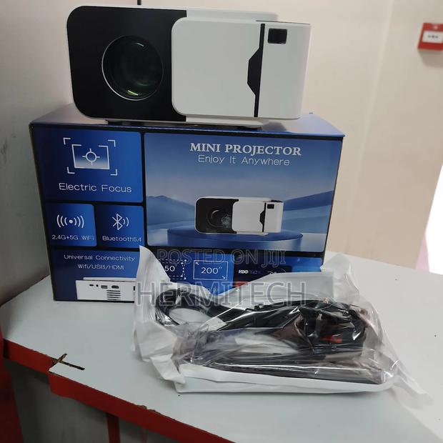 Smart Projectors Mini T6 Projectors Resolution Wifi Support - thumbnail 2