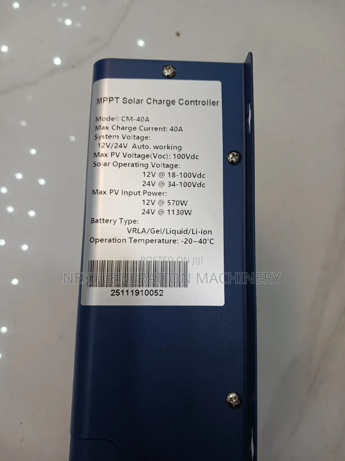 40amps Charge Controller