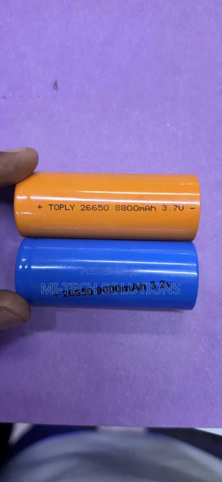 26650 3.7volts Lithium Ion Battery
