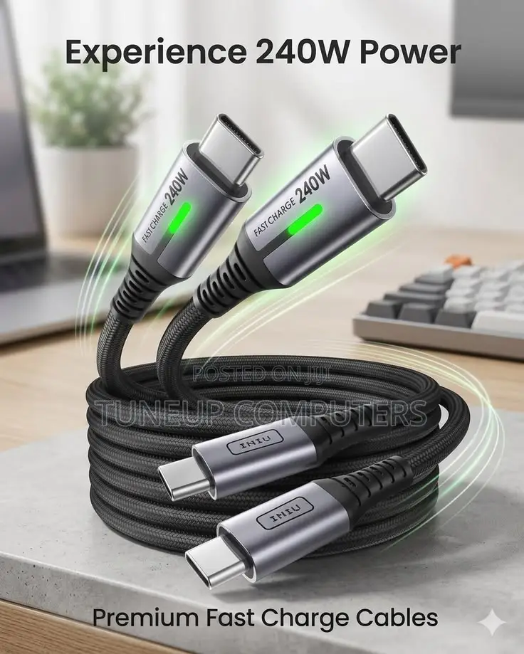 Usb-c To Usb-c Fast Charging Cable 240w