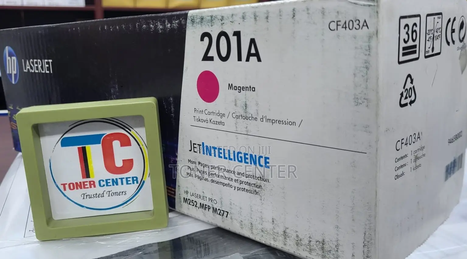 Original Hp 201a Magenta Toner Cartridge (Cf403a)