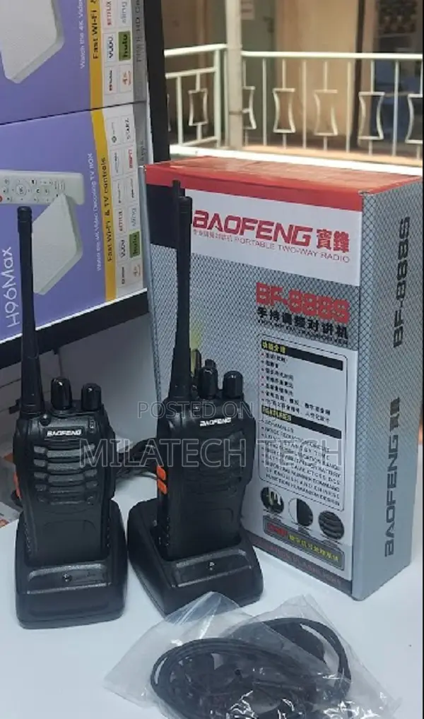 Baofeng Bf-888s Compact Uhf Walkie Talkie – Clear Voice Communication